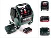 Metabo Power 160-5 18 LTX BL OF accucompressor 18 V 8,0 bar borstelloos + 1x LiHD accupack 4,0 Ah + lader