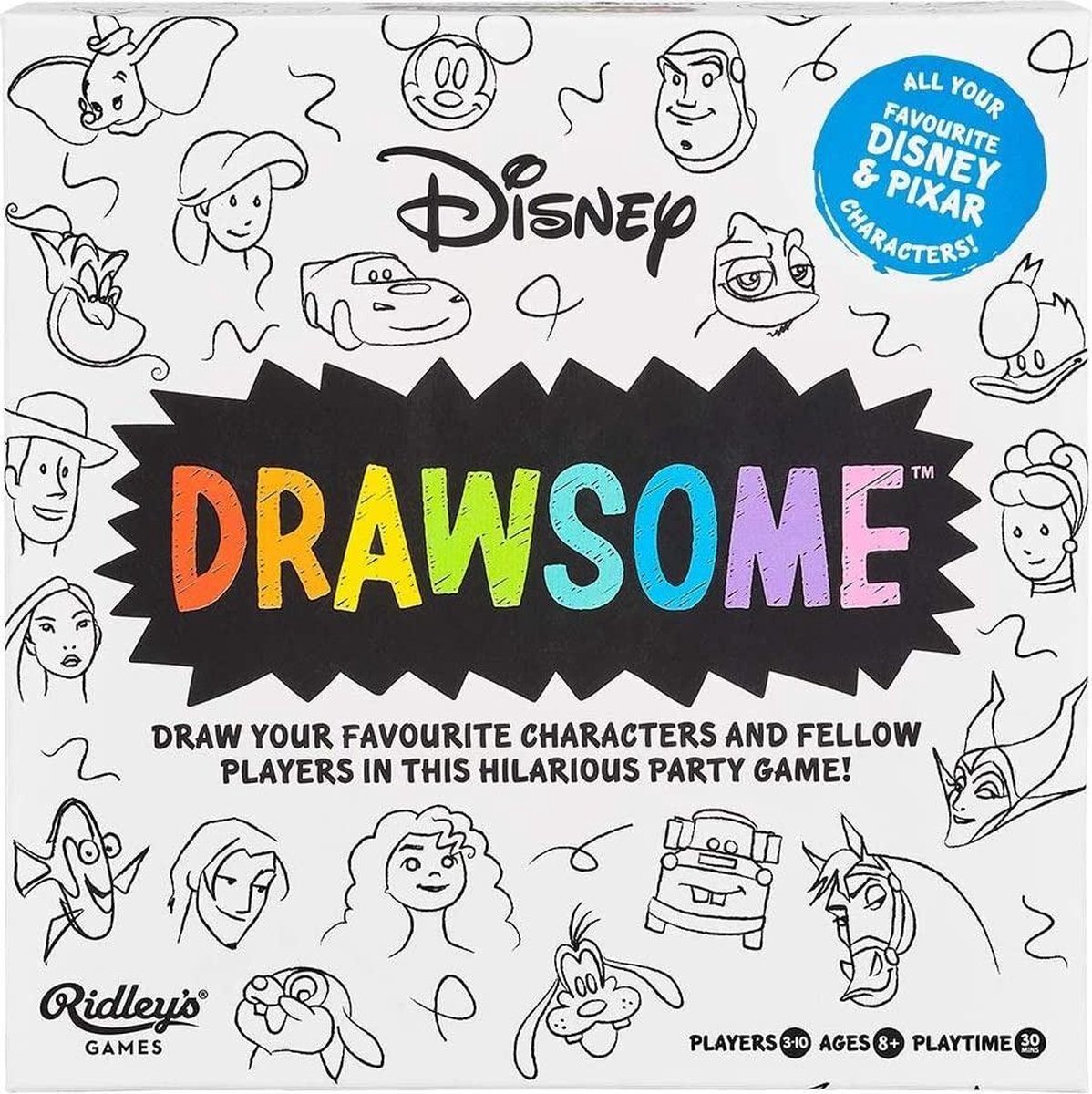 Ridley's Games Room Disney Drawsome Party Game, DSY003