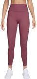 Nike One Sportlegging Dames Lang Pink L/40