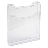 EXACOMPTA Wand folderhouder A5 staand 1 vak transparant