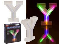 Out of the blue Neonlichtletter, Y, 16 cm, 2x AAA, in geschenkverpakking