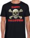 Bellatio Decorations Shoppartners Bv Happy Halloween horror schedel verkleed t-shirt zwart voor heren S