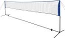 vidaXL Badmintonnet met shuttles 600 x 155 cm