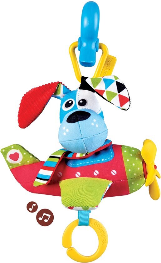 Yookidoo - Speelgoed - Tap N Play Musical Plane -Dog - One size