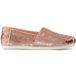 Toms Alpargata Classique Vrouwen espadrilles met pailletten