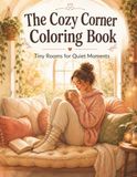 The Cozy Corner Coloring Book: Tiny Rooms for Quiet Moments