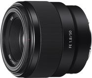 Sony FE 50mm f/1.8 Lens - Black