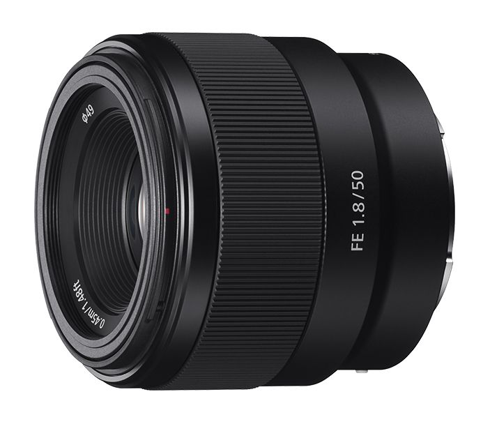 Sony FE 50mm f/1.8 Lens - Black