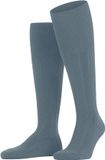 FALKE Lhasa Rib kniekousen heren blauw - maat 39-42