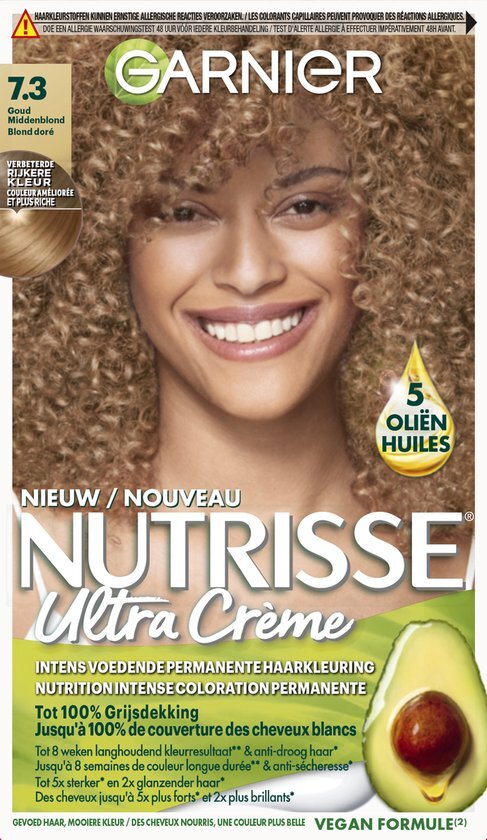 Garnier Crème Nutrisse Crème 73 - Goudblond - Haarverf