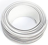 SeKi Luidsprekerkabel wit 2x 1,50mm² 25M ring