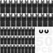 Merkloos / Sans marque Latios Oscillerende Multitool Zaagbladen - Set 50 Stuks - HCS Hoog Koolstofstaal - Snelwisselinterface - Afmeting 9 x 3,4 cm
