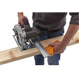 Bora QuickCut cirkelzaaggeleider met rail en hoekassist; alles-in-één houtbewerkingsgereedschap, 530416
