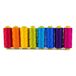 WonderFil Specialty Threads Spagetti, 3-laags, 100% Egyptisch katoen, dubbel geweven, heldere kleuren, 8 stuks