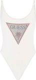 Guess One Piece Rhinestone Triangle Wit