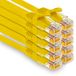 1aTTack.de 10x 0,5m CAT7 Ethernet LAN-netwerkkabel RJ45 - geel