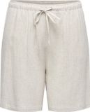 ONLY CARMAKOMA ONLY CARSIESTA MW PULL-UP SHORTS PNT NOOS - Vrouwen - Broek