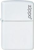 Aansteker Zippo White Matte with Logo Lighter