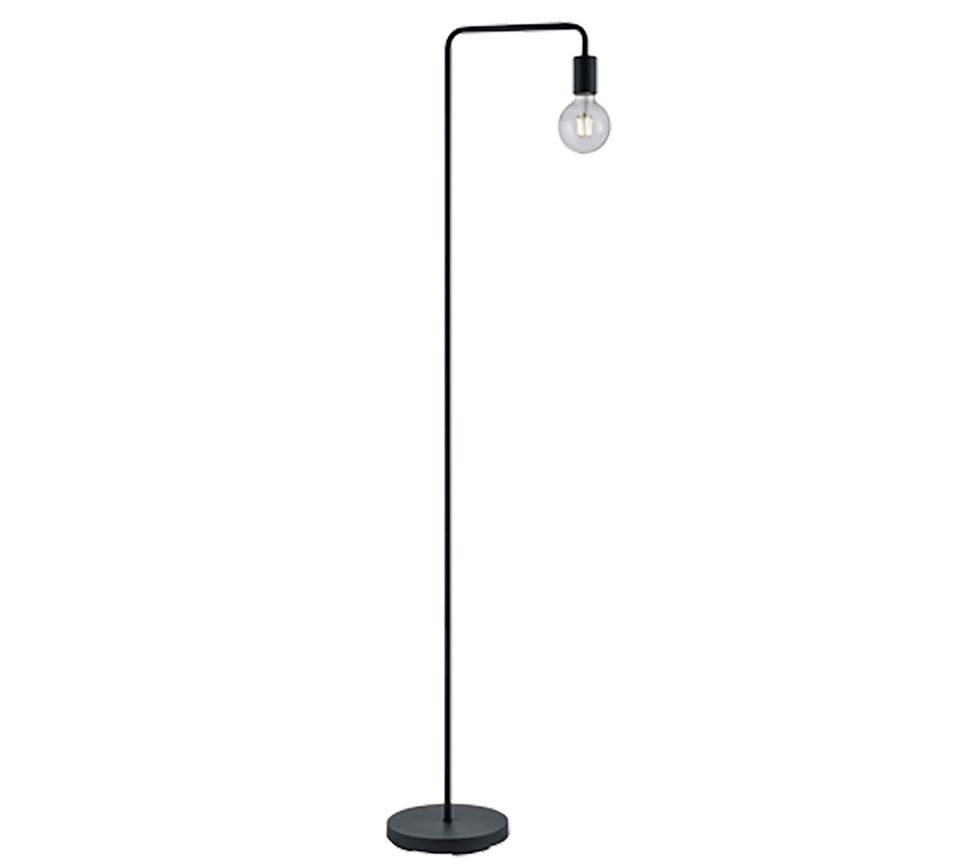 TRIO DIALLO - LED Floor Lamp - Black Matte - E27 - IP20