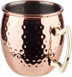 47 Ronin Moscow Mule beker - Ø9xh9.5 cm - gehamerd - RVS - 0.50 l