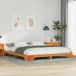 Maison Exclusive - Cadre de lit, marron, 180 x 220 cm, en bois de pin massif