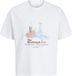JACK&JONES JORMAINE FOOD TEE SS CREW NECK Herren T-Shirt M Baumwolle Cloud Dancer