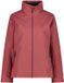 CMP Fleece met afneembare voering dames, Maat S, Polyester, Uitneembare voering, Met capuchon, Winddicht, Waterafstotend, Lange mouw, Ritszakken, Ja, Pioenroos
