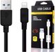 Olesit K105 Lightning Kabel 1.5 Meter Zwart