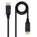 PRENDELUZ DisplayPort-kabel 0,5 m, DP/M-DP/M, zwart