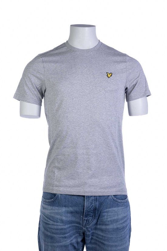 Lyle & Scott Lyle and Scott T-shirt Grijs - Maat M - Heren