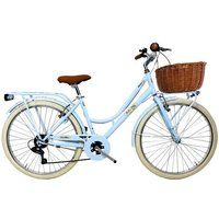 Canellini Stadsfiets Dolce Vita by Canellini ROMA 26" met mand - Lichtblauw