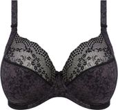 Elomi LUCIE dames Plunge bh - ZWART - Maat 95J