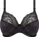 Elomi LUCIE dames Plunge bh - ZWART - Maat 95J