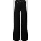 Levi's 318 shaping mid waist wide leg jeans