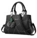 Solidchoice - Sac bandoulière élégant pour femmes en cuir végétalien