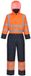 Portwest Hi-Vis Tweekleuren Overall - Gevoerd S485 - Oranje/Marine - M