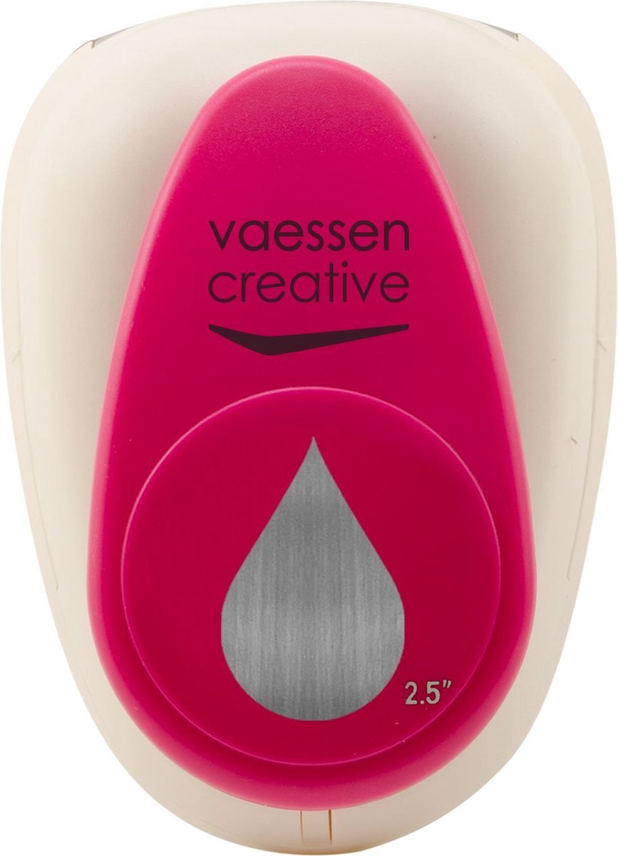 Vaessen Creative Figuurpons Jumbo+ Druppel Ø6,35cm