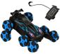 KIK KX3739 voiture télécommandée, voiture contrôlable avec 8 roues, avec musique, bleu