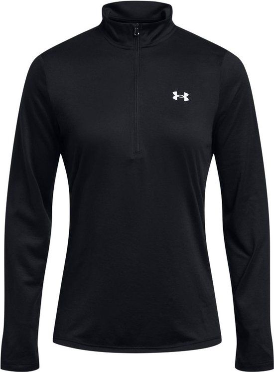 Under Armour Women's Tech 1/2 Zip met lange mouwen - Effen
