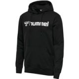 Hummel Heren Hoodie Normale Pasvorm Sweatstof Capuchon Zakje Logo