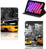B2Ctelecom iPad Mini 6 (2021) Tablet Flip Case New York Taxi