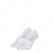 Calvin Klein 2P Invisible Chaussettes Bas de Pantalon Bleu Taille 39/42 Femme