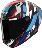 Nolan X-804 RS Ultra Carbon Cirota 377, casque intégral, couleur: Noir/Blanc/Bleu/Rouge, taille: XL