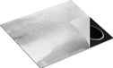 Chefcare Inductie Beschermer Abstracte Kunst - Beige - Zwart Wit - 59x51 cm