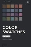 Color Swatches: Not Quite Black: 48 curated palettes that replace absolute black with richer, more expressive darks