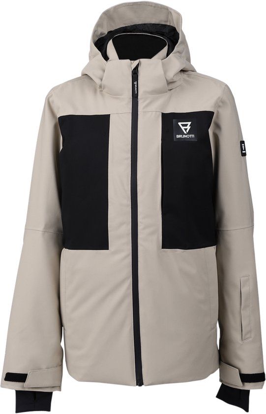 Brunotti Aratiny Jongens Skijas | Beige | Colorblock | 128