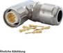 HUMMEL SET, inclusief connectoren M16, kabelconnector, gekromde krimpklem, 3+4+PE polen, contacten in verstelbare richting