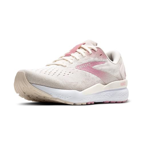 Brooks Ghost 16 - Dames - Maat 40.5 EU - Coconut Zephyr Wit
