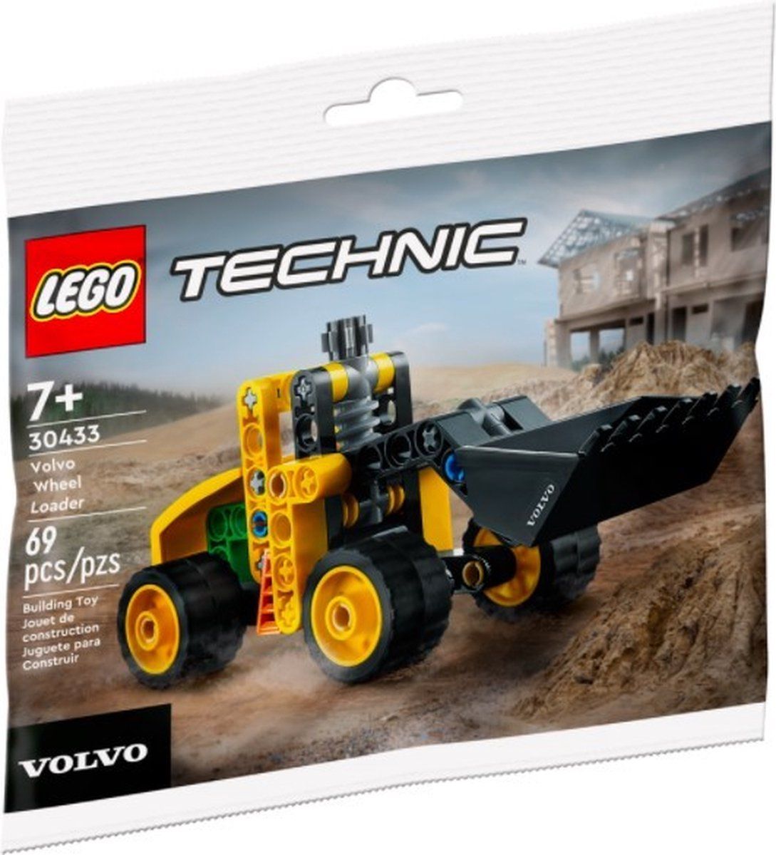 LEGO Technic 30433 - Geel - Kunststof - 2023