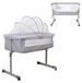Merkloos Babybed co-sleeping verstelbaar met goede luchtcirculatie